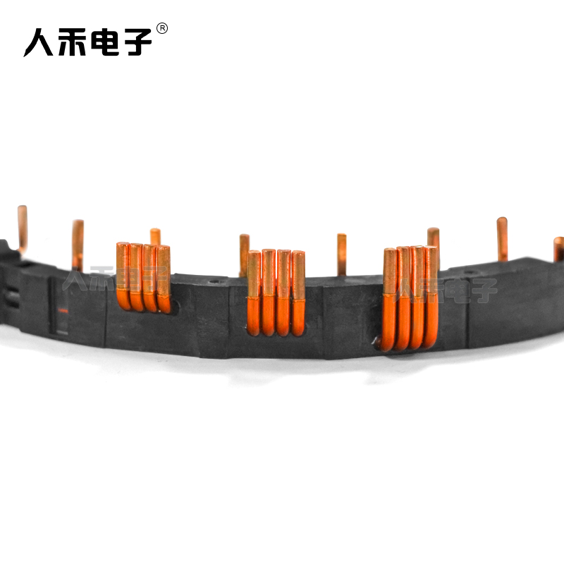 注塑銅排漆包線注塑件 注塑銅排漆包線注塑件