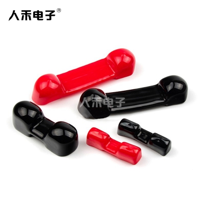 連體式銅排保護蓋 電瓶端子保護套PVC浸塑膠套